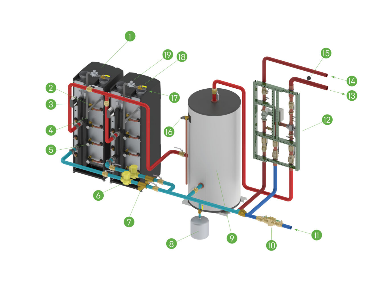 AM Series Water Heaters in Small Healthcare Facilities