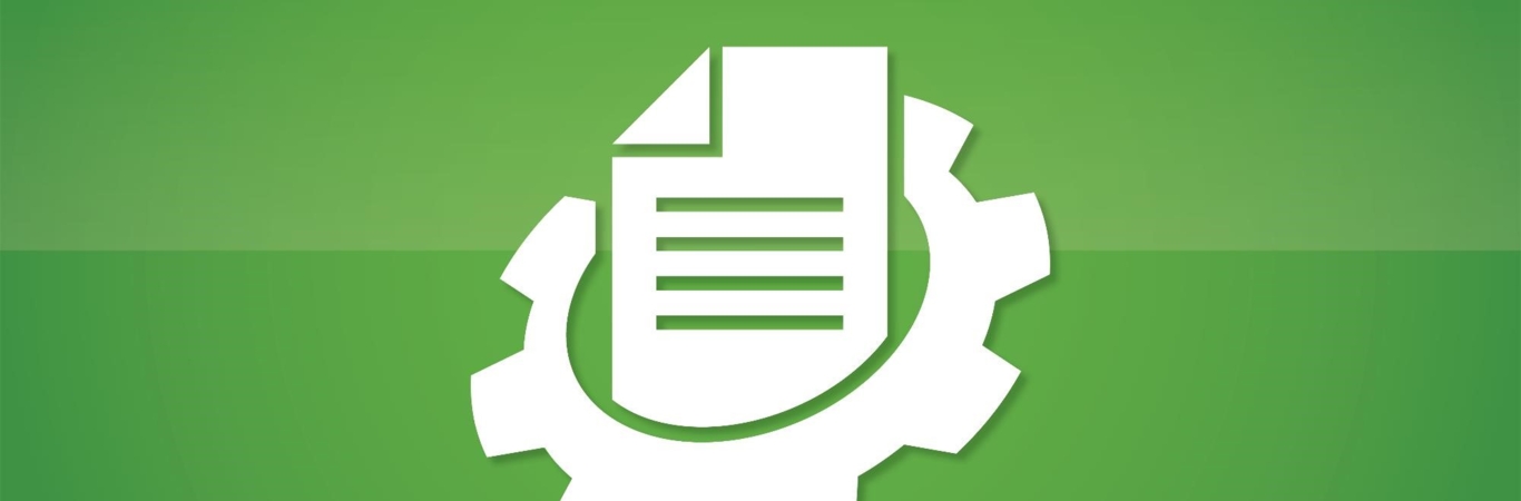 Image of a technical data sheet icon