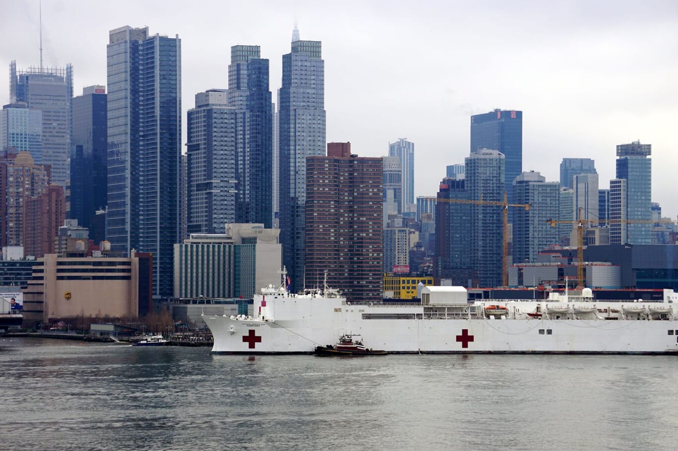 USNS Confort in New York