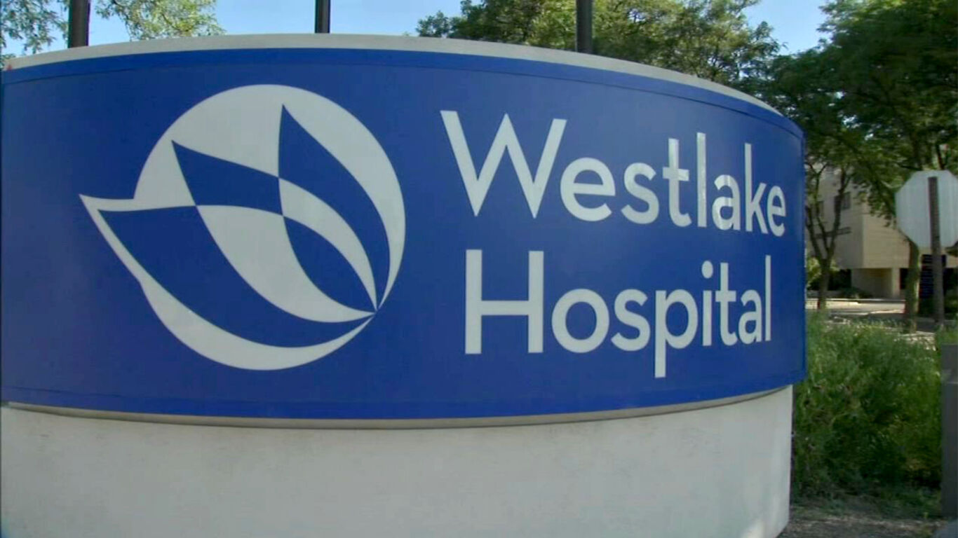 Westlake Hospital sign 